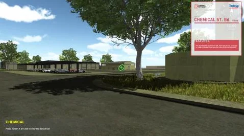 Realtà virtuale per un impianto petrolifero
