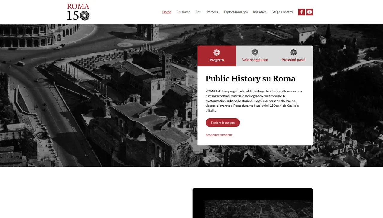 ROMA150 — public history su Roma